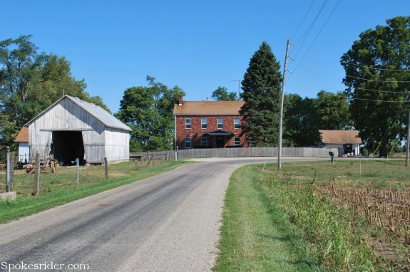 Amish farm down in the Green