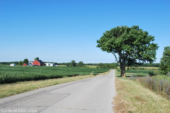 West end of Helm Road