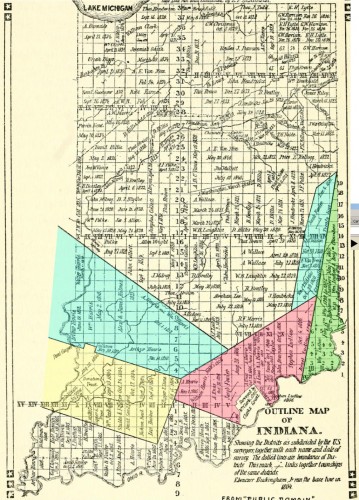 Federal land surveys in Indiana Federal land surveys in Indiana