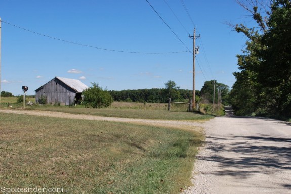 Near the 1809 treaty line in Fayette County IN